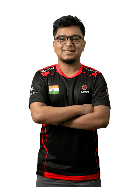 Sabyasachi 'Antidote' Bose of Team Mahi, an Indian Valorant team.