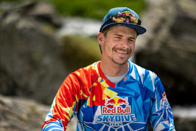 Marco Fürst dans les montagnes roumaines le 22 juin 2021.