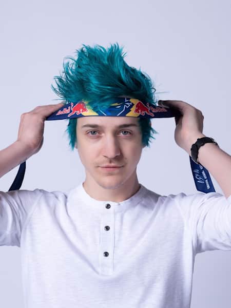 Tyler 'Ninja' Blevins with the Official Ninja Gameplay Headband