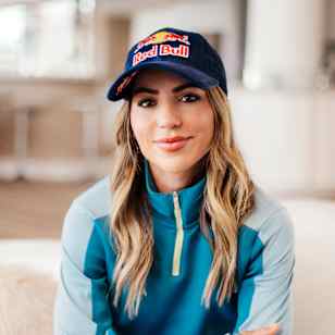 Leticia Bufoni poses for a portrait during photo shooting for The Red Bulletin in Los Angeles, USA on October 16, 2024.  