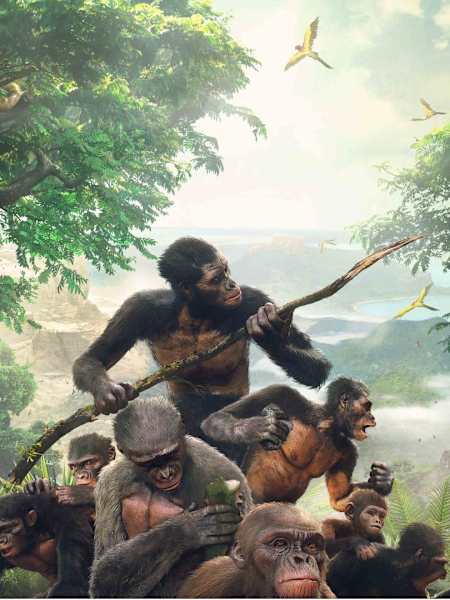 Key art for Ancestors: The Humankind Odyssey