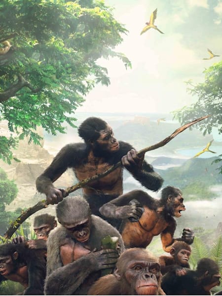 Key art for Ancestors: The Humankind Odyssey