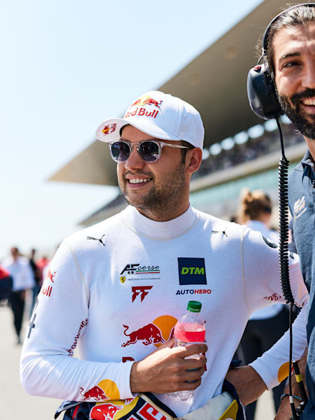 Felipe Fraga has spent hours testing with the AF Corse team.