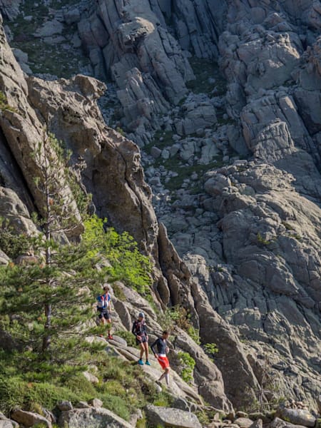 Kein einfaches Terrain für einen Lauf