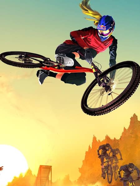 Mobile game Bike Unchained launch interview Red Bull