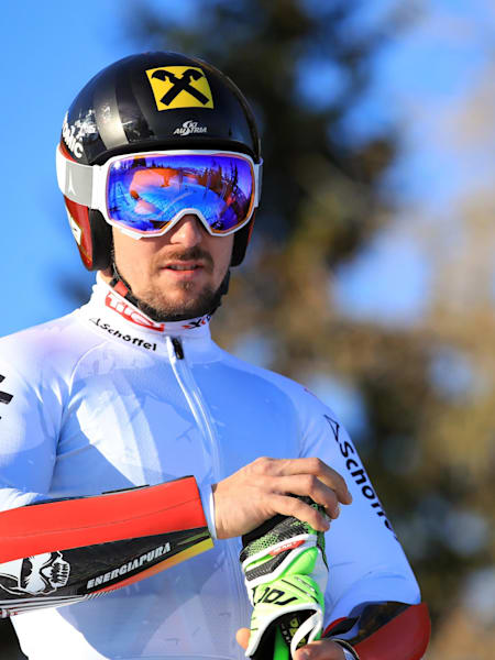 Fokus pur: Marcel Hirscher beim RTL-Training.