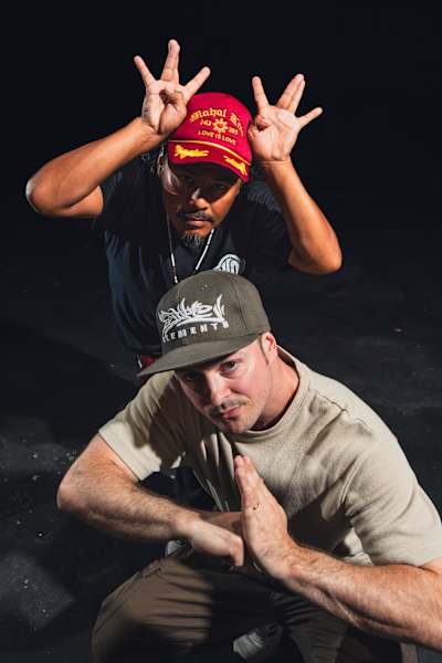 A portrait of Remind and Crumbs from the Style Elements crew