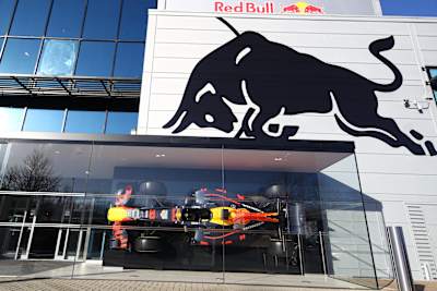 Oracle Red Bull Racing factory in Milton Keynes