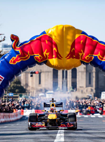 RB7 Red Bull Racing Show Run