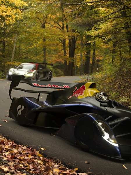 Screenshot from Gran Turismo 7 shows the Red Bull X2014 Junior. We provide tips and tricks in our tuning and setup guide.