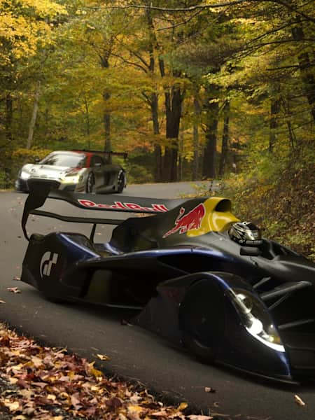 Screenshot from Gran Turismo 7 shows the Red Bull X2014 Junior. We provide tips and tricks in our tuning and setup guide.