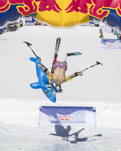 Red Bull Jump and Freeze