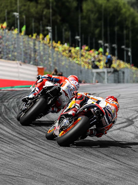 Marquez jagd Dovizioso – das Duell der Giganten am Red Bull Ring