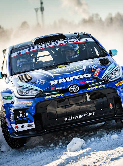Roope Korhonen consolidated his WRC2 lead on Saturday