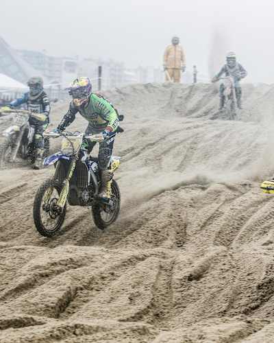 Enduropale 2016 : Le pilote Milko Potisek en tête pendant 10 tours.