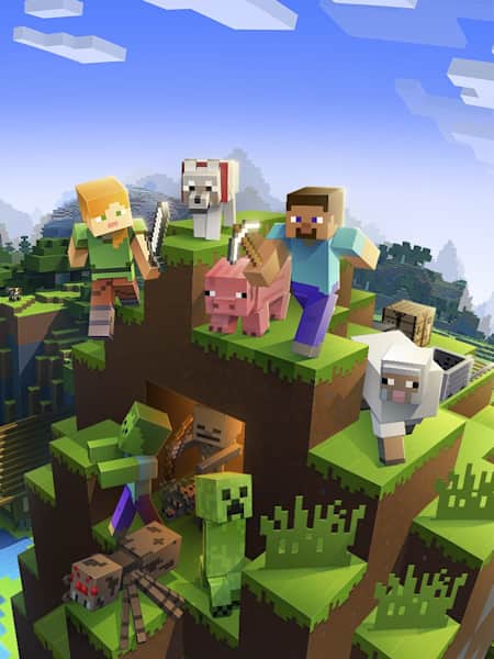 Grafika promocyjna gry Minecraft