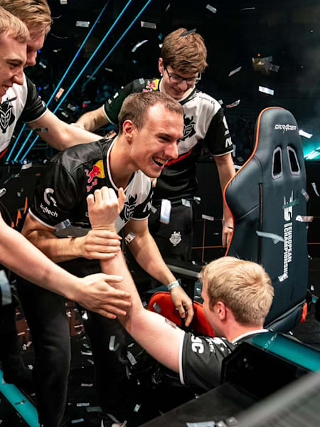勝利を喜ぶヨーロッパの雄、G2 Esports