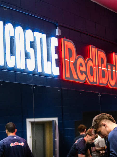 Newcastle Red Bulls gym sign