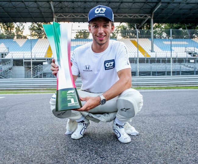 Pierre Gasly on his maiden F1 win at Monza interview