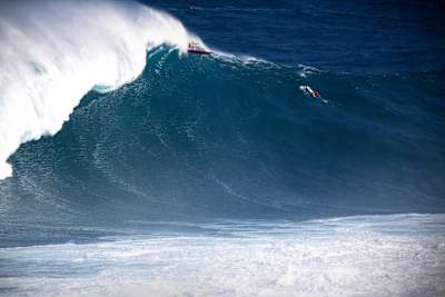 Yuri Soledade fa surf a Jaws