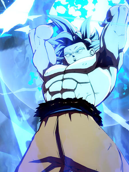 New character, Ultra Instinct Gokum, in Dragon Ball FighterZ