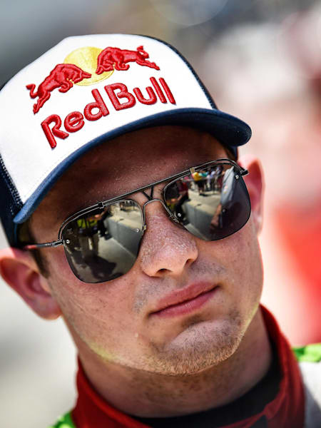 Patricio O’Ward during 2019 Indianapolis 500 qualifying.