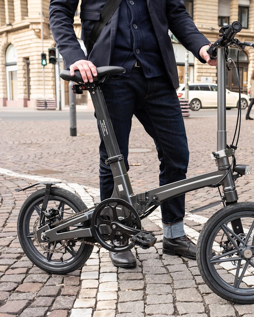 lightweight folding electric bike