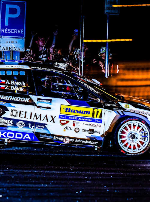 Březík became an ERC winner using Hankook tyres