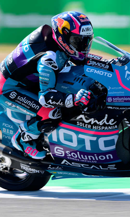 David Alonso, Moto2, Thailand MotoGP, 28 February 2025.