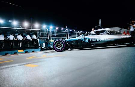 Gestionando las gomas, se entra menos a boxes