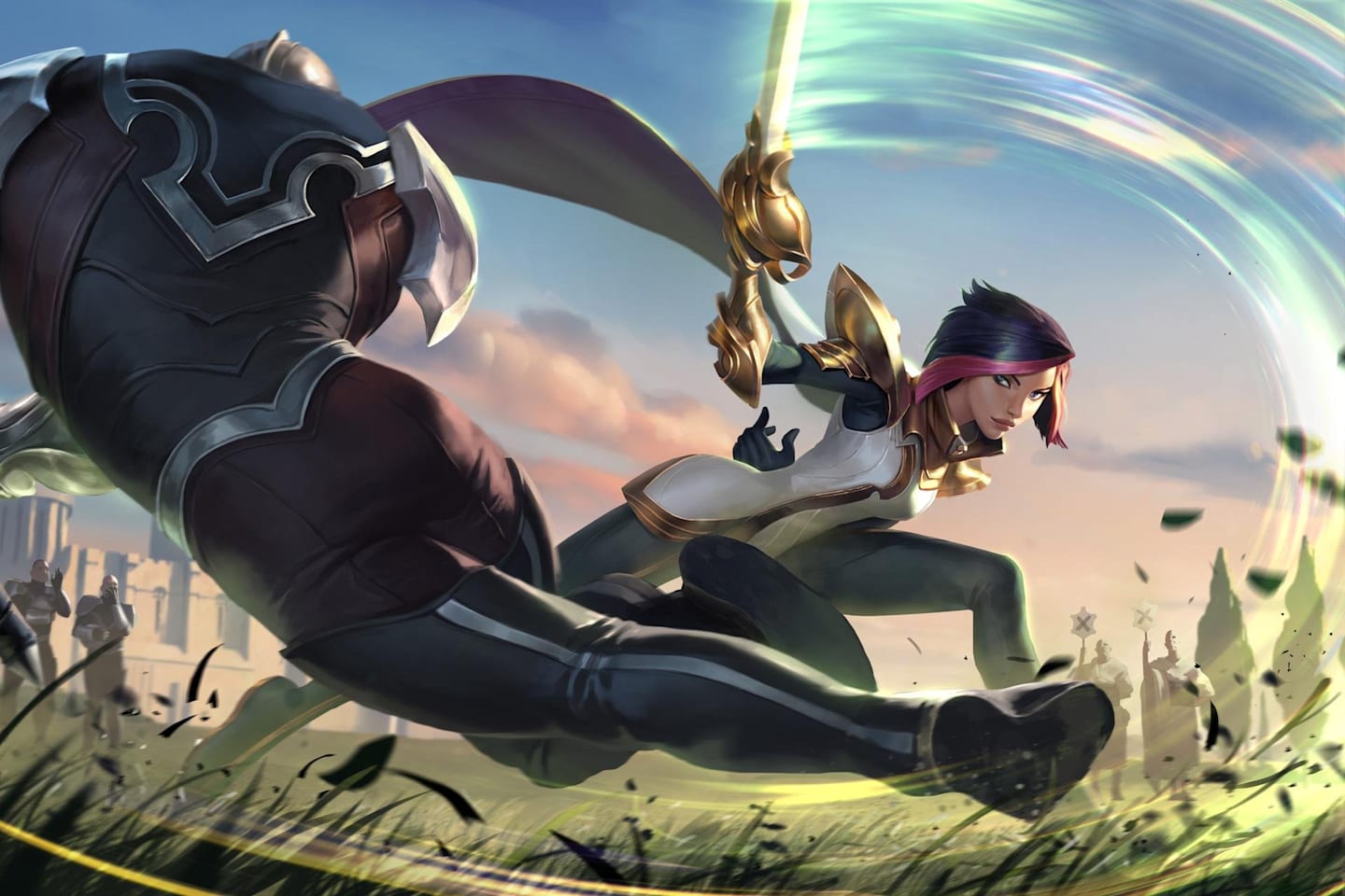 League of Legends champion Fiora in Legends of Runeterra