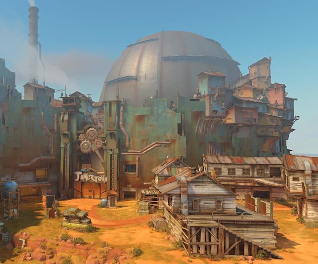 Junkertown Map Fortnite Map Season 8 Guia De Overwatch 4 Consejos Para Dominar Junkertown