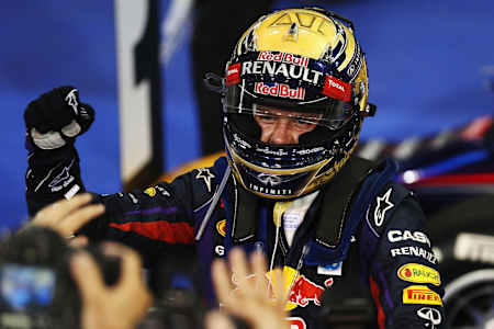 Sebastian Vettels Helm-Designs 2013