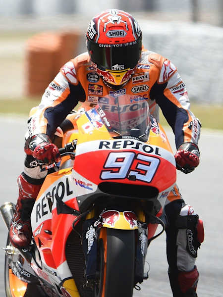Marquez al GP Catalogna 2016