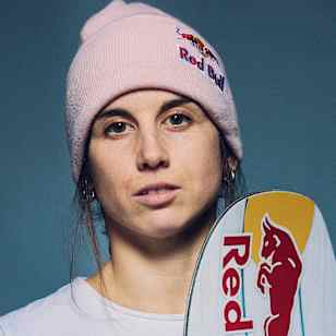 Queralt Castellet poses for a portrait during the Spanish Red Bull Athlete Summit in Andorra, on January 31 2024. 