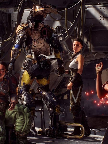 A screenshot from the video game Anthem by Bioware.