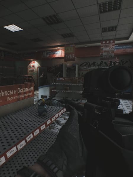 Captura de pantalla de Escape from Tarkov.