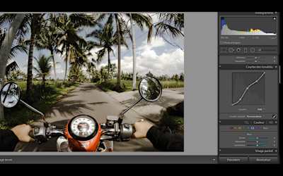 La courbe RVB est la chose la plus importante lorsque l'on retouche une photo GoPro sur Lightroom.