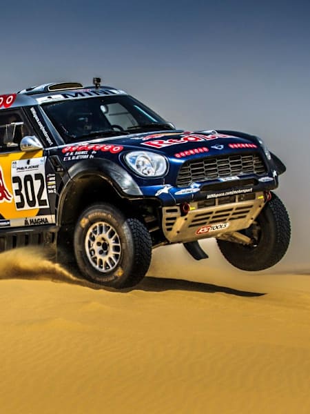 Mejor cochs para correr el desierto: MINI ALL4 Racing