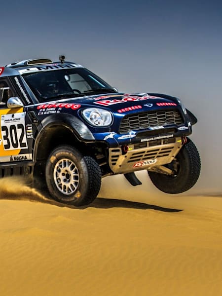 Mejor cochs para correr el desierto: MINI ALL4 Racing