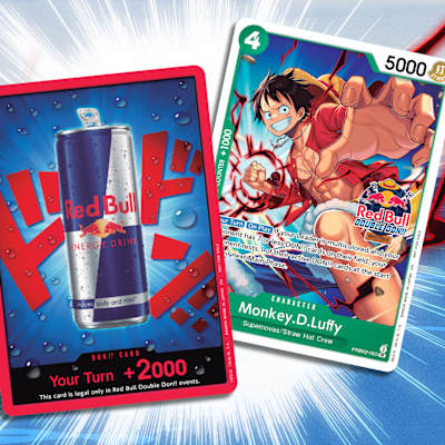 レッドブル RedBull ドンカード 10枚 ワンピースカード Red Bull Double Don!!