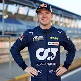 Nick Cassidy at the DTM Test at Red Bull Ring, Austria on March 23, 2022. 