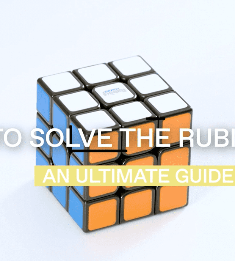 5-Step to Solve A 3x3 Rubik's Cube