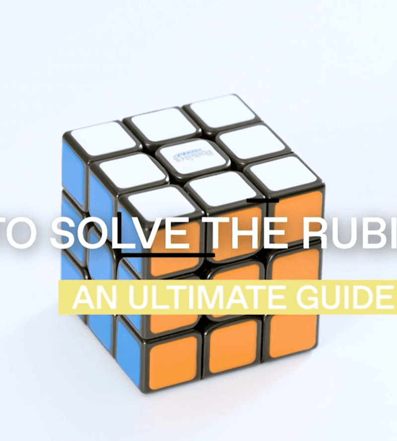 How to solve a Rubik's Cube in 7 step: video tutorial