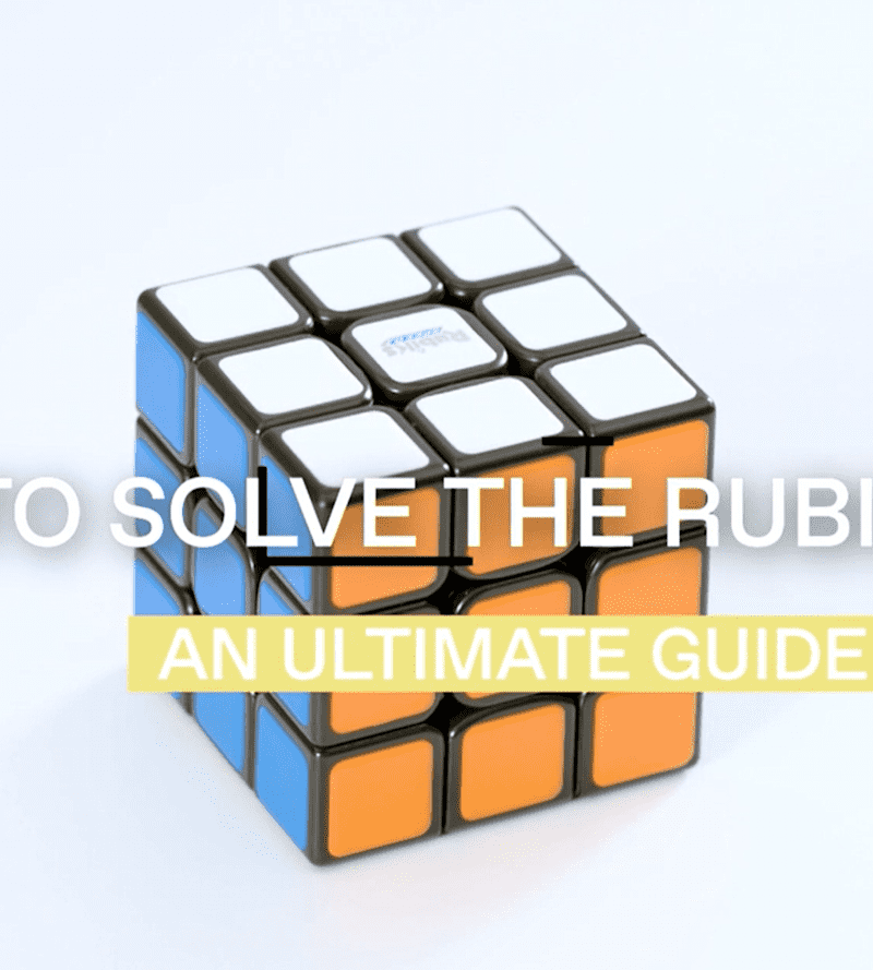 How to solve the Rubik's Cube - Beginners guide