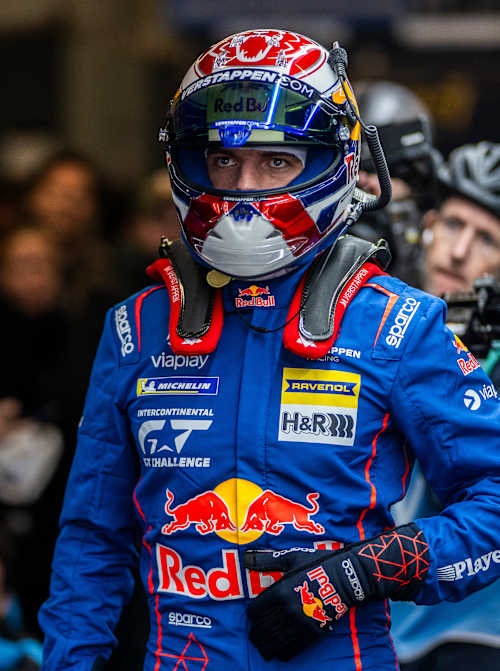 Max Verstappen während der 24h Nürburgring in Nürburg, Deutschland, am 16. Mai 2026.
