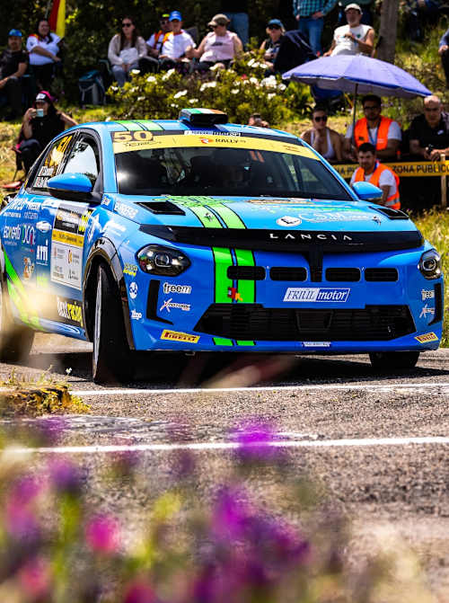 Italian youngster is the driver to beat in ERC4