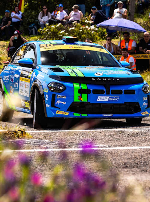 Italian youngster is the driver to beat in ERC4