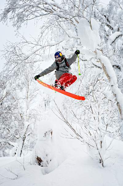 Paddy Graham performs in Hokkaido, Japan on January 22, 2014