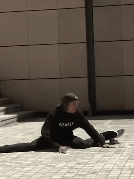 Aaron 'Jaws' Homoki, caída en las escaleras de Lyon